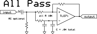 Phase Scrambler / Allpass